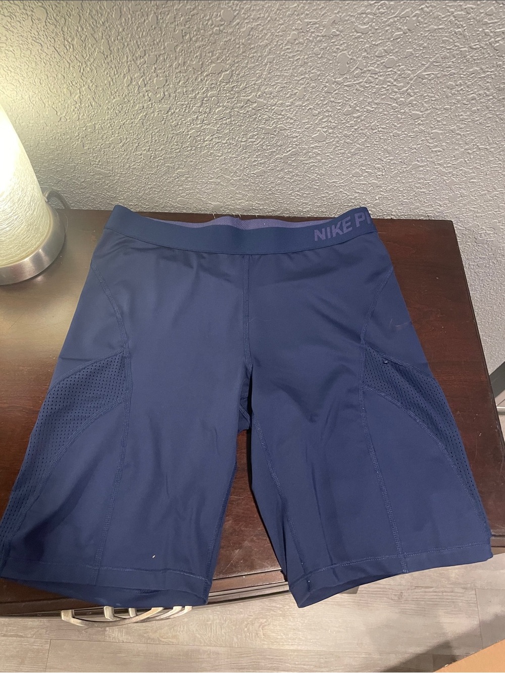 Nike Women’s Navy Blue Performance Bike Shorts